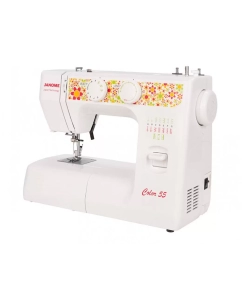 Купить Швейная машина Janome MX 55 белый, оранжевый  в E-mobi