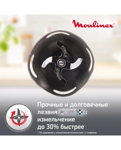 Купить Погружной блендер Moulinex Optichef DD64K832, черный  в E-mobi