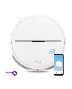 Купить Робот-пылесос VITEK VT-1807 белый в E-mobi