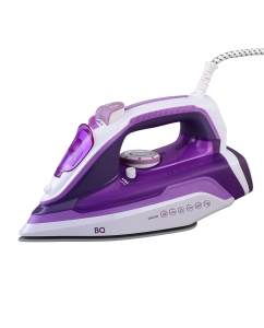 Купить Утюг BQ SI1002 белый, фиолетовый  в E-mobi