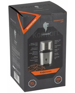 Купить Кофемолка Energy LE-1725 серебристый  в E-mobi