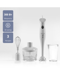 Купить Погружной блендер Galaxy GL 2127 White в E-mobi