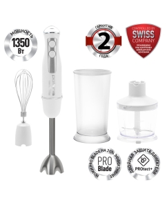 Купить Блендер погружной Polaris PHB 1385 белый в E-mobi