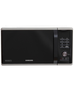 Купить Микроволновая печь с грилем Samsung MG23K3515AS серебристый/черный в E-mobi