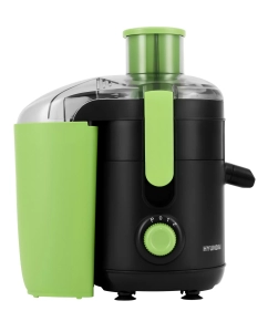 Купить Соковыжималка центробежная HYUNDAI HY-JE1625 500 Вт черный; зеленый в E-mobi