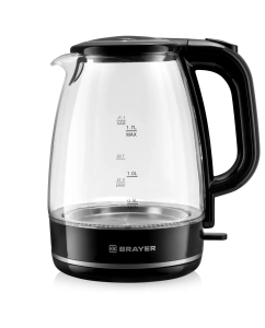 Купить Чайник электрический Brayer BR1030BK 1.7 л черный  в E-mobi