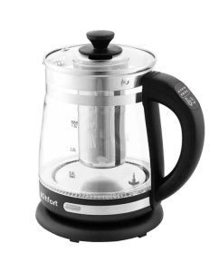 Купить Чайник электрический Kitfort КТ-656 черный в E-mobi