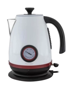 Купить Чайник электрический Pioneer KE570M 1.7 л белый в E-mobi