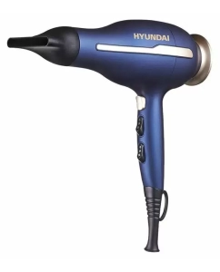 Купить Фен HYUNDAI H-HDI0758 2400 Вт синий в E-mobi