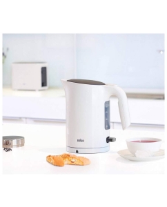 Купить Чайник электрический Braun PurEaSe 1.7 л белый  в E-mobi