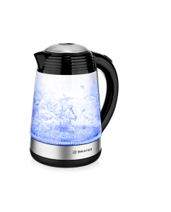 Купить Чайник электрический Brayer BR1012 1.7 л черный, прозрачный в E-mobi