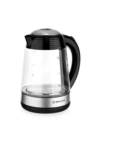 Купить Чайник электрический Brayer BR1012 1.7 л черный, прозрачный  в E-mobi