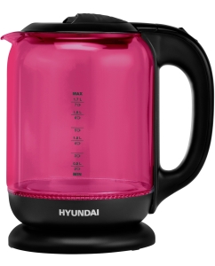 Купить Чайник электрический HYUNDAI HYK-G4808 1.8 л розовый в E-mobi