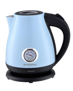 Купить Чайник электрический MAUNFELD MGK-625 1.7 л голубой в E-mobi