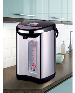 Купить Термопот SAKURA SA-315BS 5 л серебристый, черный  в E-mobi