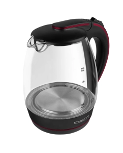 Купить Чайник электрический Scarlett SC-EK27G71 прозрачный в E-mobi
