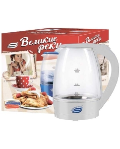 Купить Чайник электрический Великие Реки Дон-1 1.8 л белый  в E-mobi