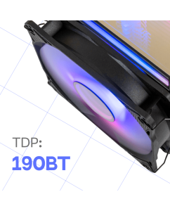 Купить Кулер для процессора Eurocase 5PI120ARGB (Eurocase 5PI120ARGB)  в E-mobi