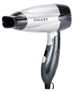 Купить Фен Galaxy GL4305 1 400 Вт черный, серебристый в E-mobi