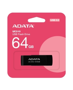 Купить USB накопитель ADATA 64GB UC310-64G-RBK  в E-mobi