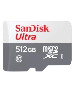 Купить Карта памяти SanDisk Micro SDXC 512Гб Ultra (SDSQUNR-512G-GN3MN) в E-mobi
