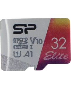 Купить Карта памяти Silicon Power Micro SDHC 32Гб Elite (SP032GBSTHBV1V20SP) в E-mobi