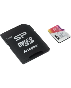 Купить Карта памяти Silicon Power Micro SDHC 32Гб Elite (SP032GBSTHBV1V20SP)  в E-mobi