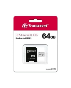 Купить Карта памяти Transcend MicroSD 64 GB UHS-I U в E-mobi