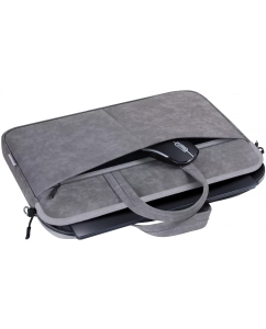 Купить Сумка для ноутбука унисекс Defender Solid 15" серая  в E-mobi