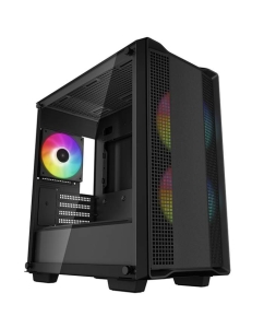 Купить Корпус компьютерный DEEPCOOL (CC360 ARGB) черный в E-mobi