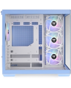 Купить Корпус компьютерный Thermaltake 380 TG ARGB (CA-1Z2-00MFWN-00) синий  в E-mobi