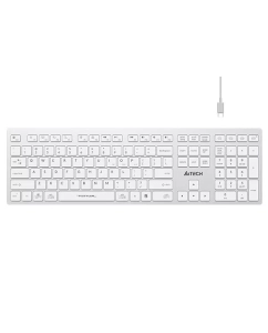 Купить Беспроводная клавиатура A4Tech Fstyler FBX50C White в E-mobi