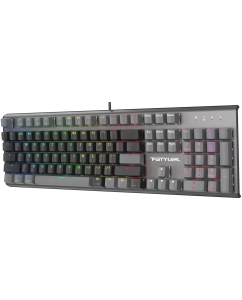 Купить Проводная клавиатура A4Tech Fstyler FS100 Neon серый, черный (FS100)  в E-mobi