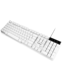 Купить Проводная клавиатура Гарнизон GK-200 White  в E-mobi