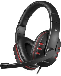 Купить Игровые наушники с микрофоном Defender Warhead G-160 черный в E-mobi