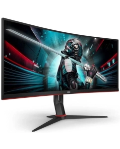 Купить 34&quot; Монитор AOC GAMING CU34G2X Black/ Red 144Hz 3440x1440 VA  в E-mobi