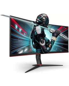 Купить 34&quot; Монитор AOC GAMING CU34G2X Black/ Red 144Hz 3440x1440 VA  в E-mobi