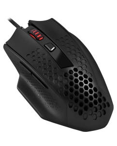 Купить Мышь Redragon Bomber черный оптическая (12400dpi) USB  в E-mobi