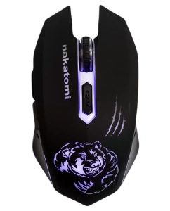 Купить Беспроводная игровая мышь Nakatomi MROG-15UR Black  в E-mobi