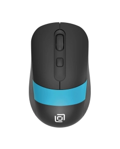 Купить Мышь Oklick 310MW оптическая, 3200dpi, беспроводная, USB, чёрный, синий в E-mobi