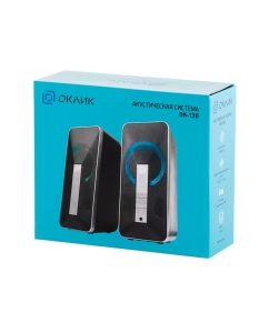 Купить Колонки компьютерные OKLICK OK-130 Black (1458495)  в E-mobi