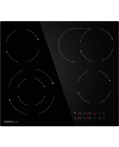 Купить Встраиваемая варочная панель электрическая HOMSair HVС64SMDBK черный в E-mobi