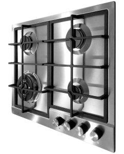 Купить Встраиваемая варочная панель газовая LEX GVS 640 IX серебристый  в E-mobi