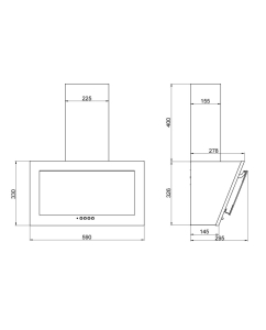 Купить Вытяжка настенная ELIKOR Коралл 60П-430-К3Д белый  в E-mobi