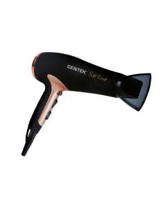 Купить Фен Centek CT-2241 2200 Вт черный, золотистый в E-mobi