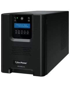 Купить Источник бесперебойного питания CyberPower Professional (Tower) PR1000ELCD 1PE-0000349-00G  в E-mobi
