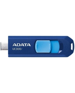 Купить Флеш-накопитель Adata UC300, 128GB, USB 3.2, Type-C, сине-голубой в E-mobi