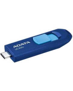 Купить Флеш-накопитель Adata UC300, 128GB, USB 3.2, Type-C, сине-голубой  в E-mobi