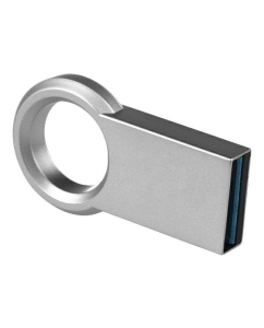 Купить Флешка QUMO Ring 64ГБ Silver (QM64GUD3-Ring)  в E-mobi
