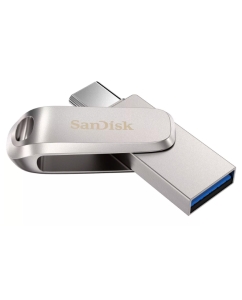 Купить Флешка SanDisk Ultra Dual Drive Luxe 512ГБ Silver (SDDDC4-512G-G46)  в E-mobi